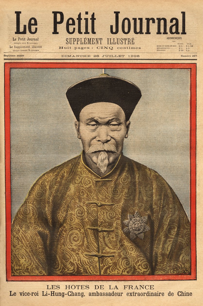 Retrato del Vice Rey de Petchili, Li Hung Chung de Unknown artist