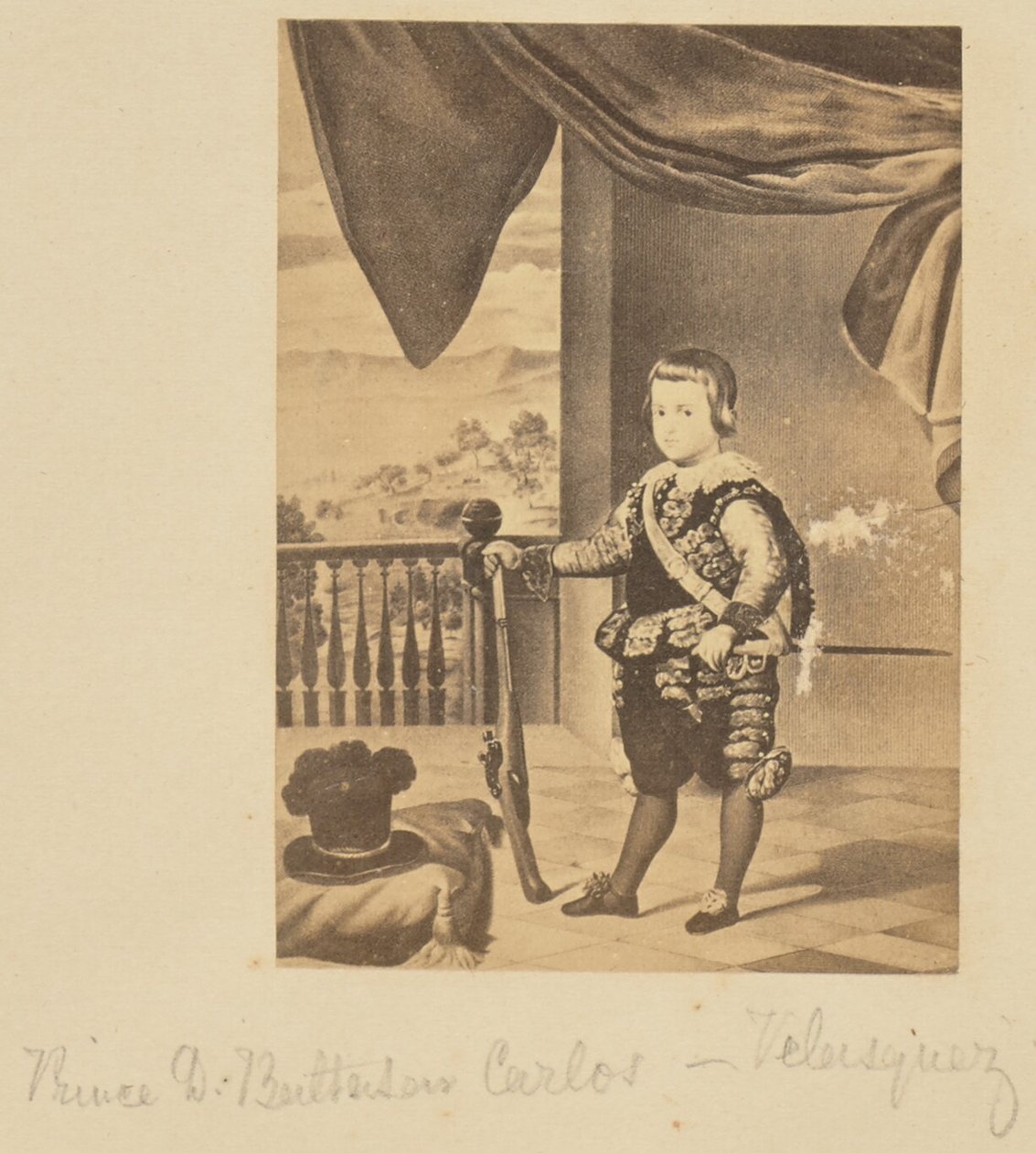 Príncipe D. Baltasar Carlos - Velásquez de Unknown artist