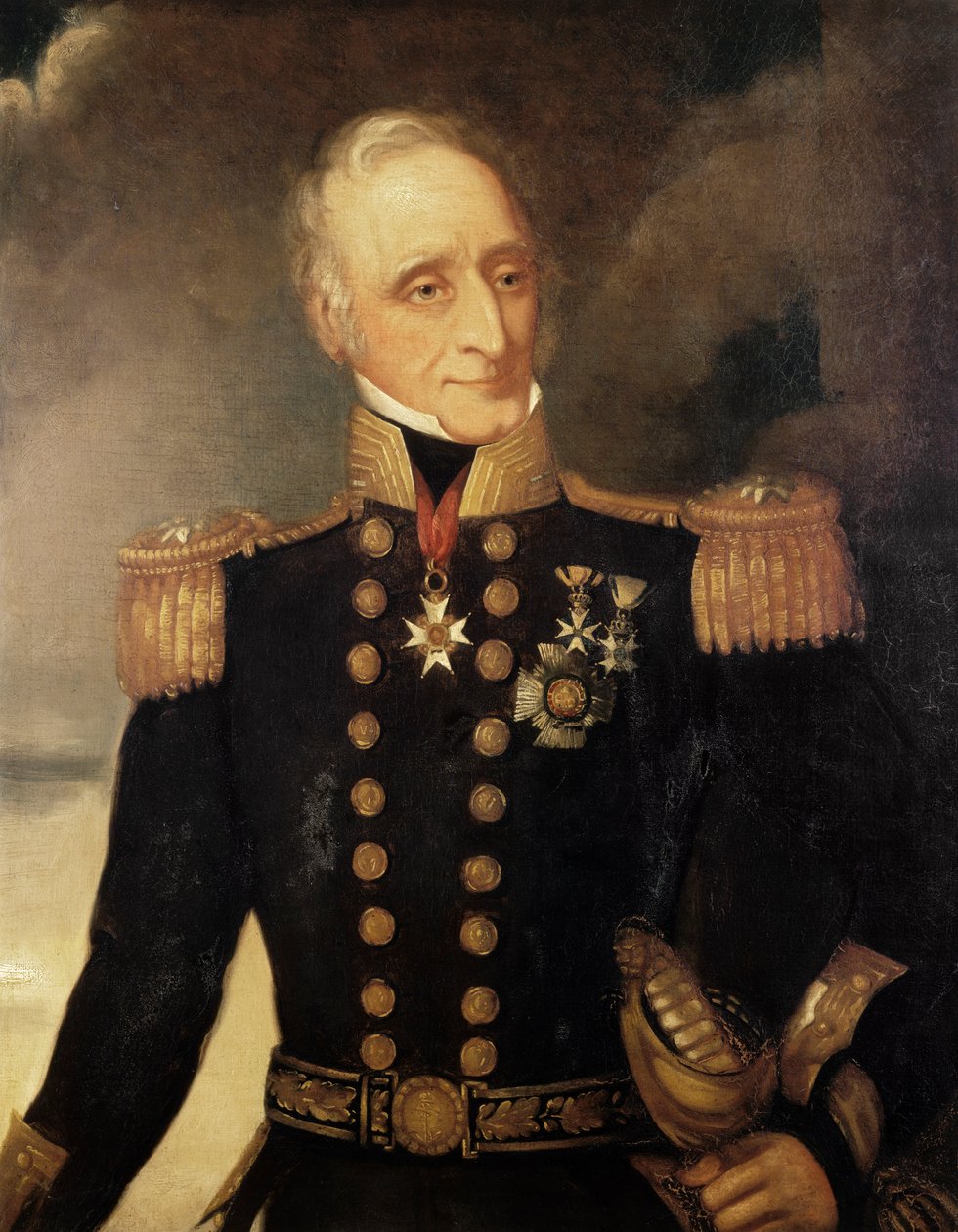 Contraalmirante Sir Thomas Baker (1771-1845) de Unknown artist