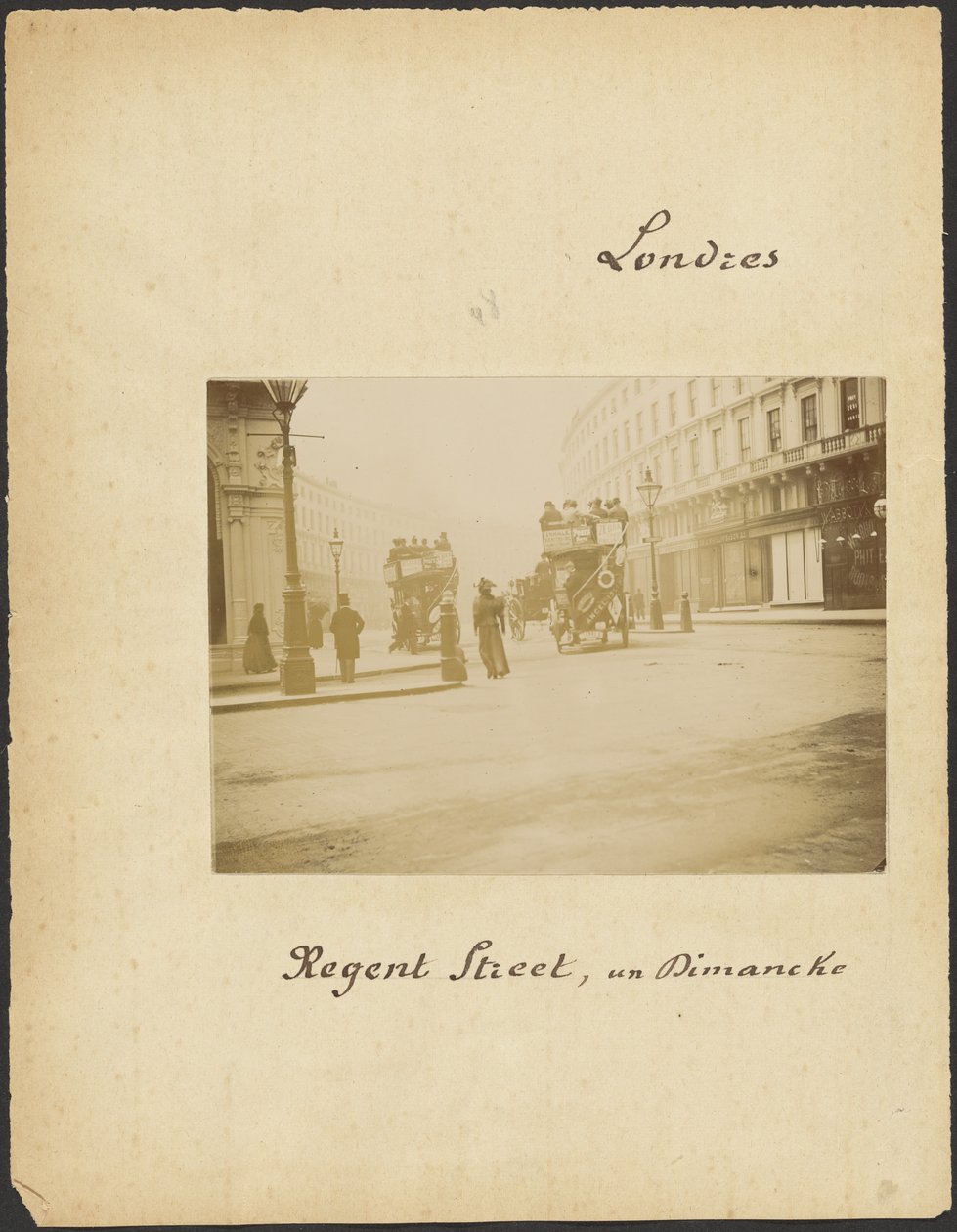 [Regent Street, Londres] de Unknown artist