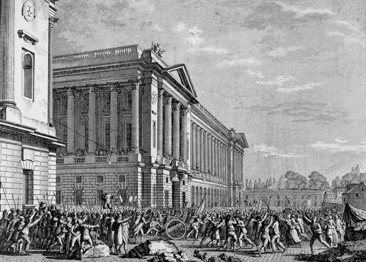 Retiro de cañones y armaduras del gabinete de almacenamiento (edificio en el centro de la imagen). Libro de finales del siglo XIX. de Unknown artist