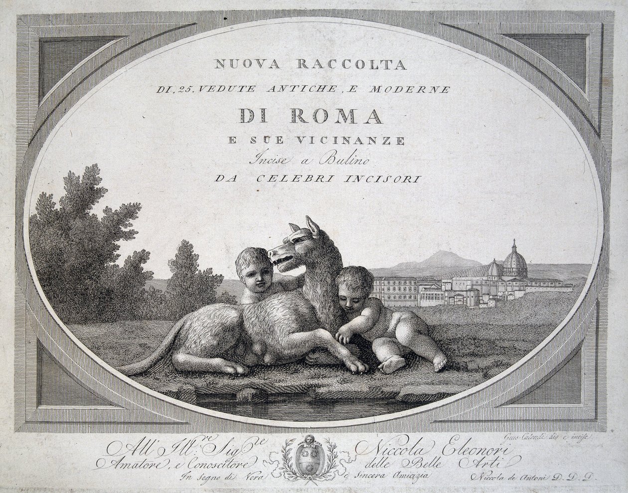 Rómulo y Remo y la loba - en 