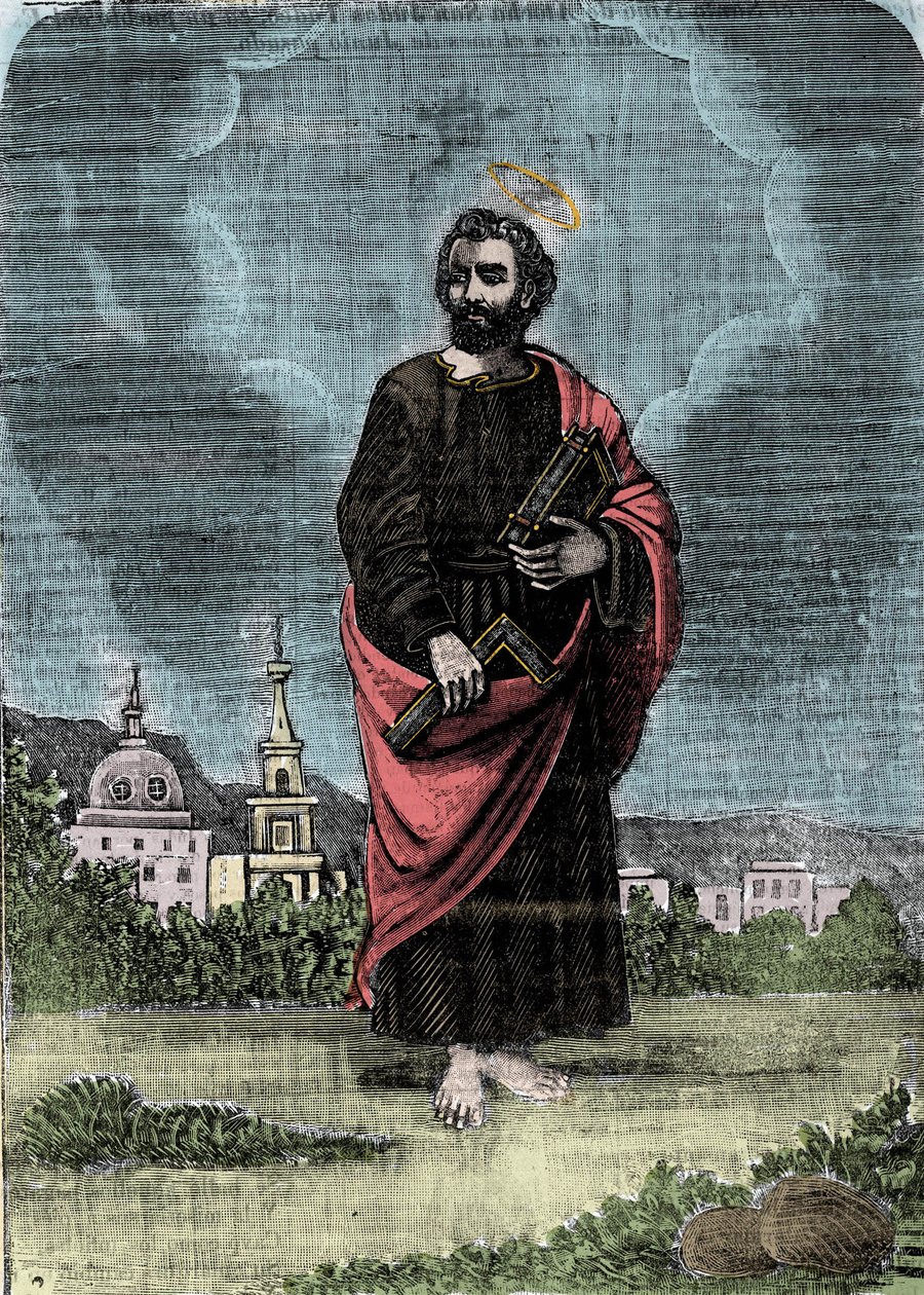 Representación del apóstol San Judas o Judas Tadeo. de Unknown artist