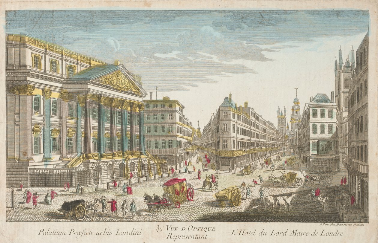Residencia del Alcalde de Londres de Unknown artist