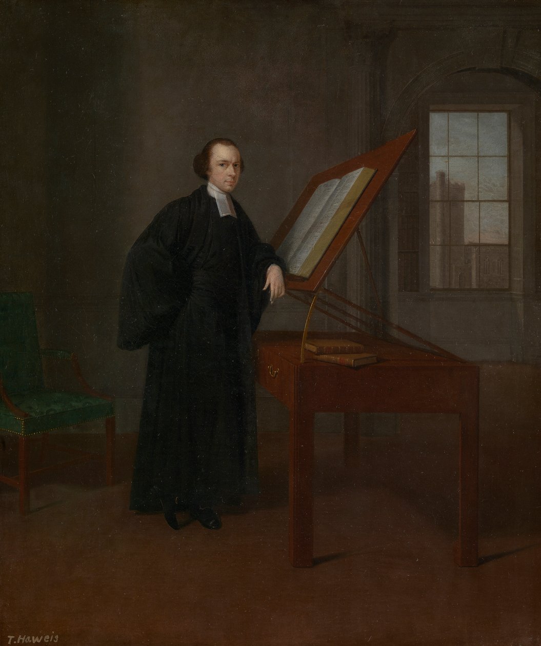Reverendo Dr. Thomas Haweis (1734-1820), s.f. (óleo sobre lienzo) de Unknown artist