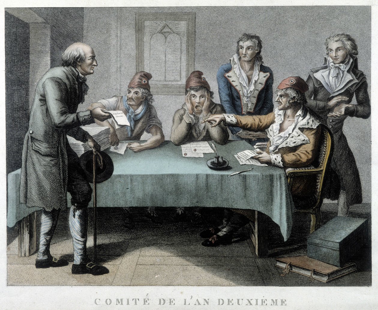 Comité Revolucionario del Año II (1794) de Unknown artist