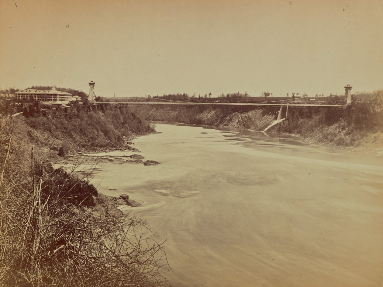[Río y Puente] de Unknown artist