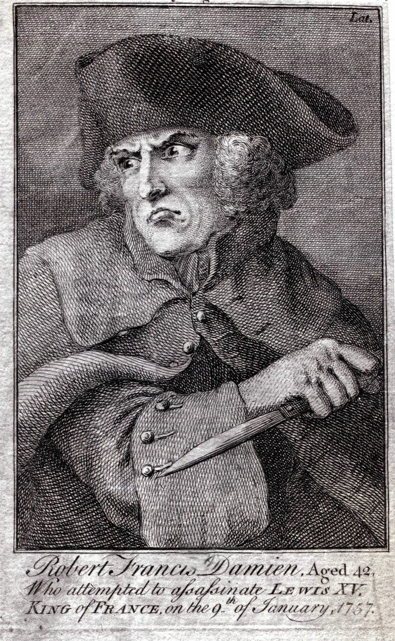 Robert Francois Damiens de Unknown artist