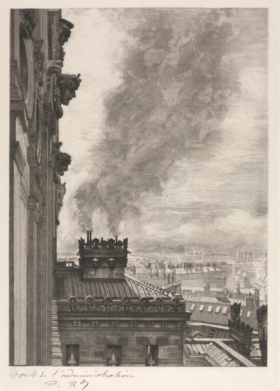 Azoteas del Edificio de Administración de Unknown artist
