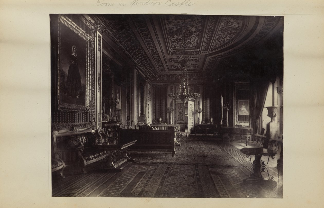 [Habitación en el Castillo de Windsor] de Unknown artist