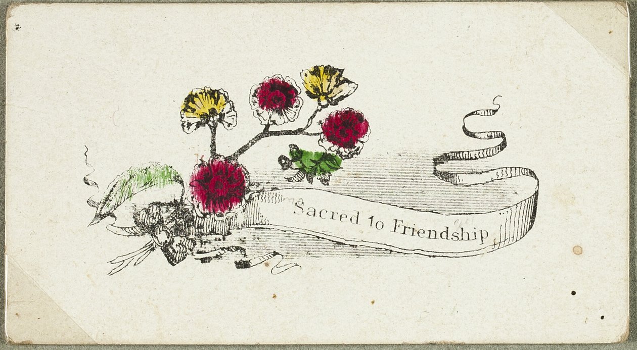 Sagrado a la amistad (san valentín) de Unknown artist