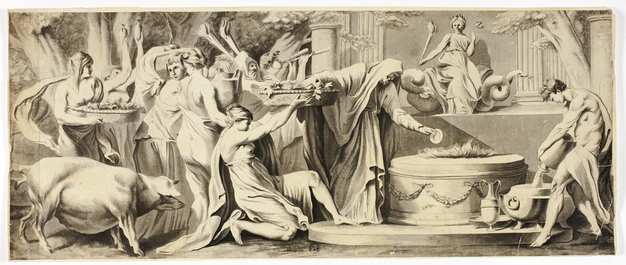 Sacrificio a Ceres de Unknown artist
