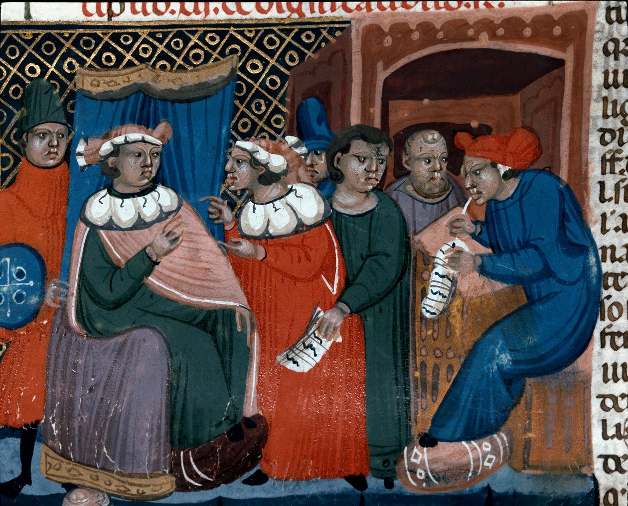 Escena de proceso de Unknown artist