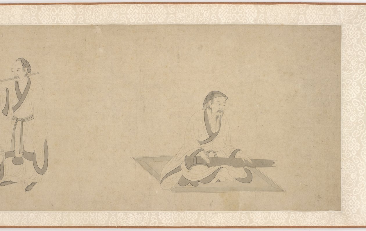 Escenas de la vida de Tao Yuanming (parte 2) de Unknown artist