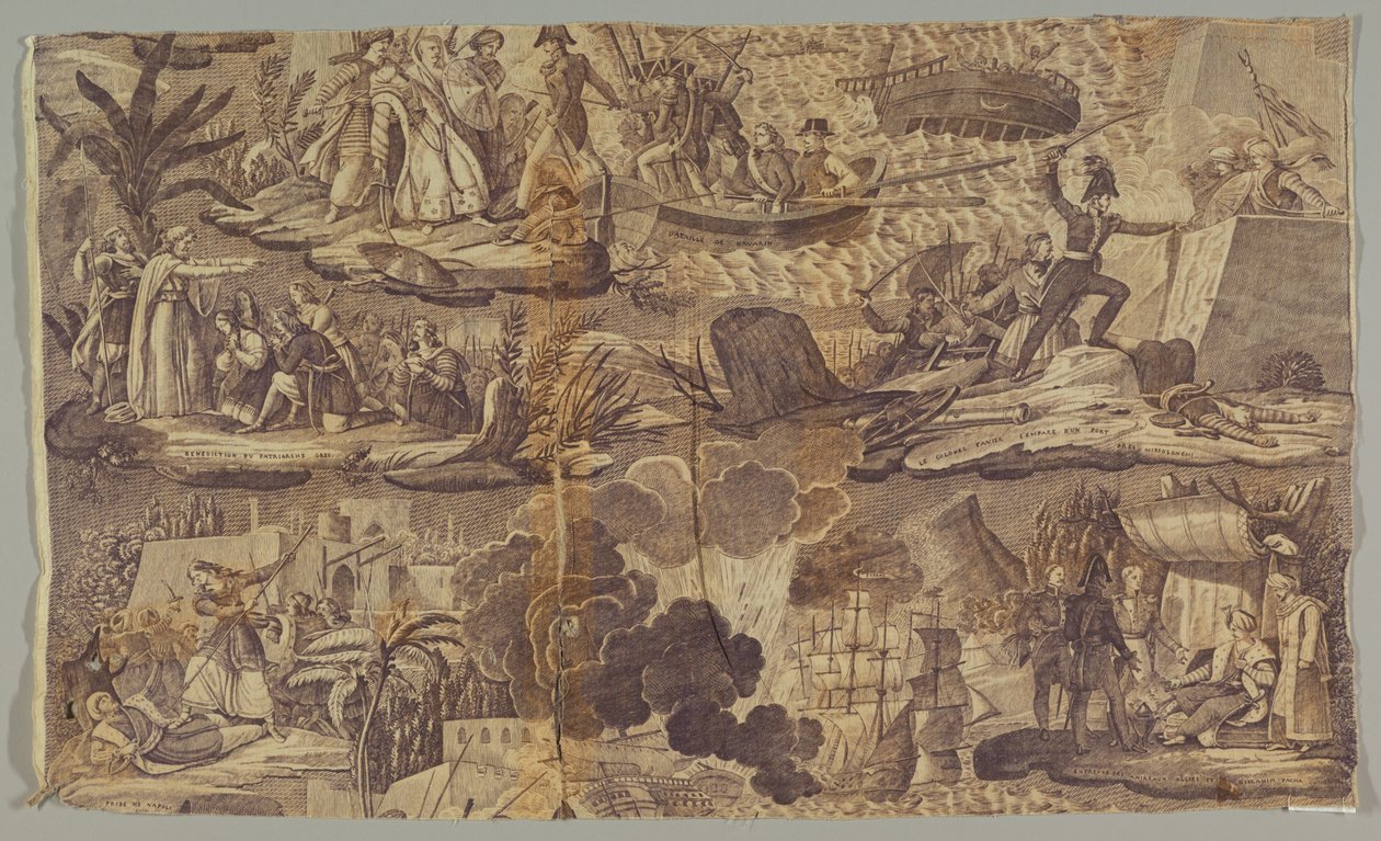 Escenas de la Guerra de Independencia Griega de Unknown artist