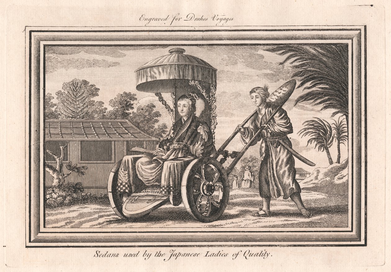 Berlinas utilizadas por las Damas de la Calidad japonesas de Unknown artist