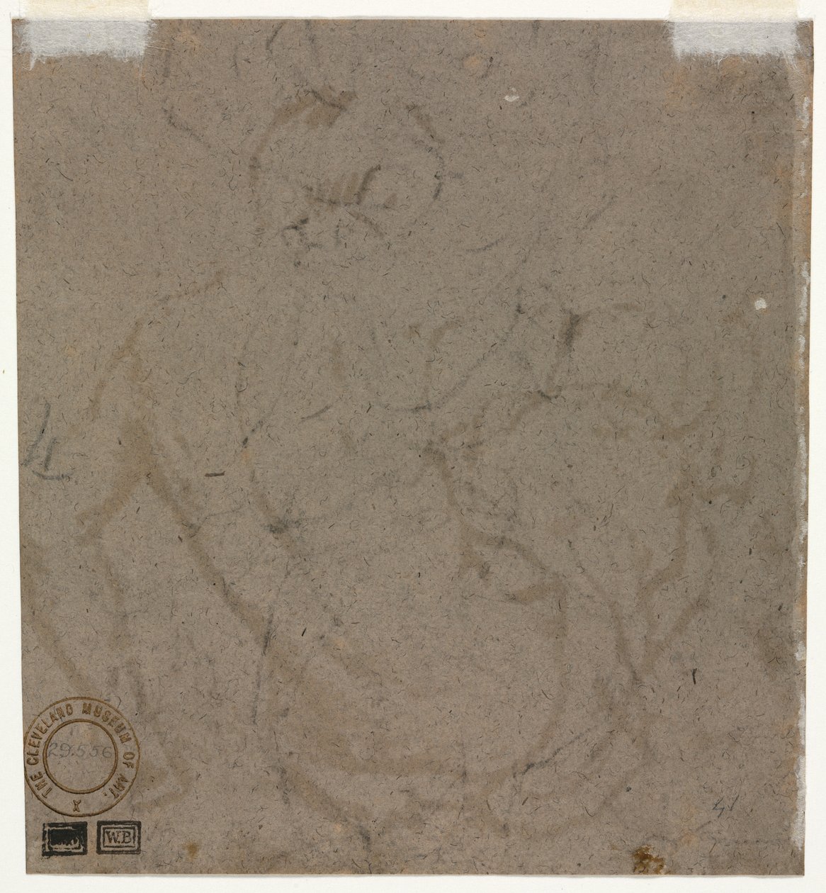 Boceto (verso) de Unknown artist