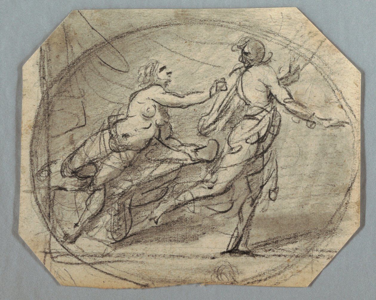 Boceto para una pintura de Unknown artist