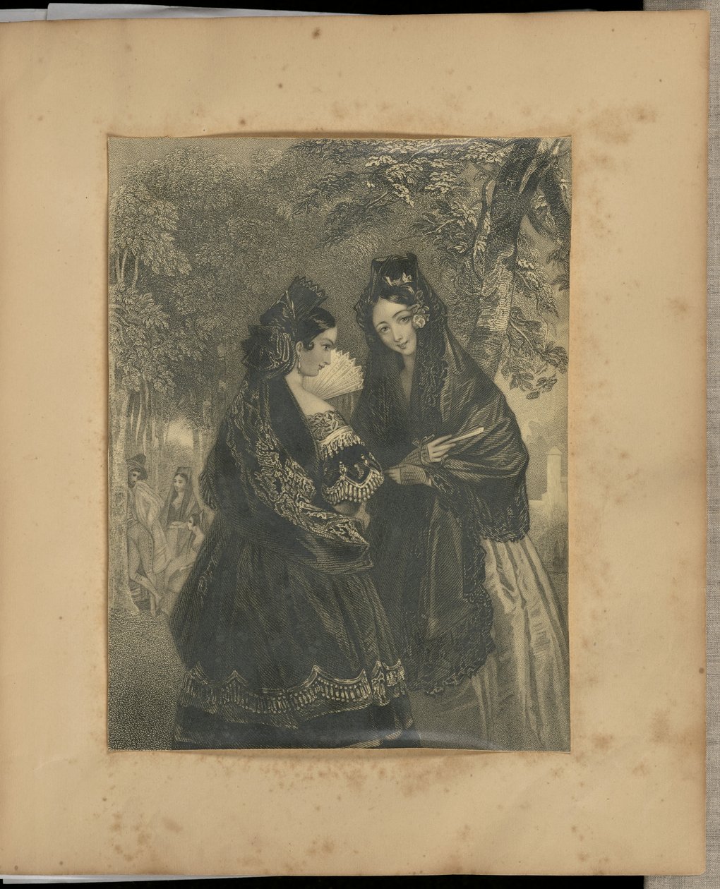 [Damas españolas] de Unknown artist