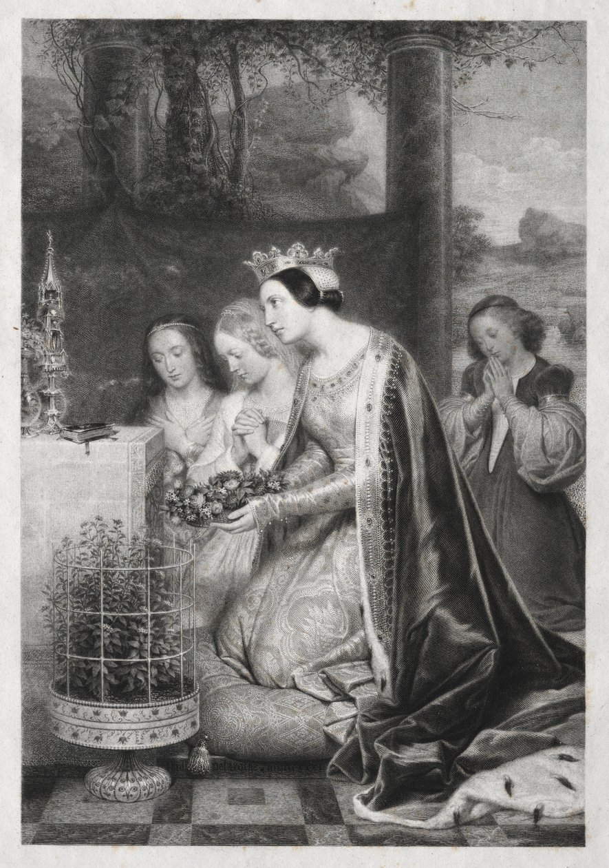 Santa Amelia, Reina de Hungría de Unknown artist