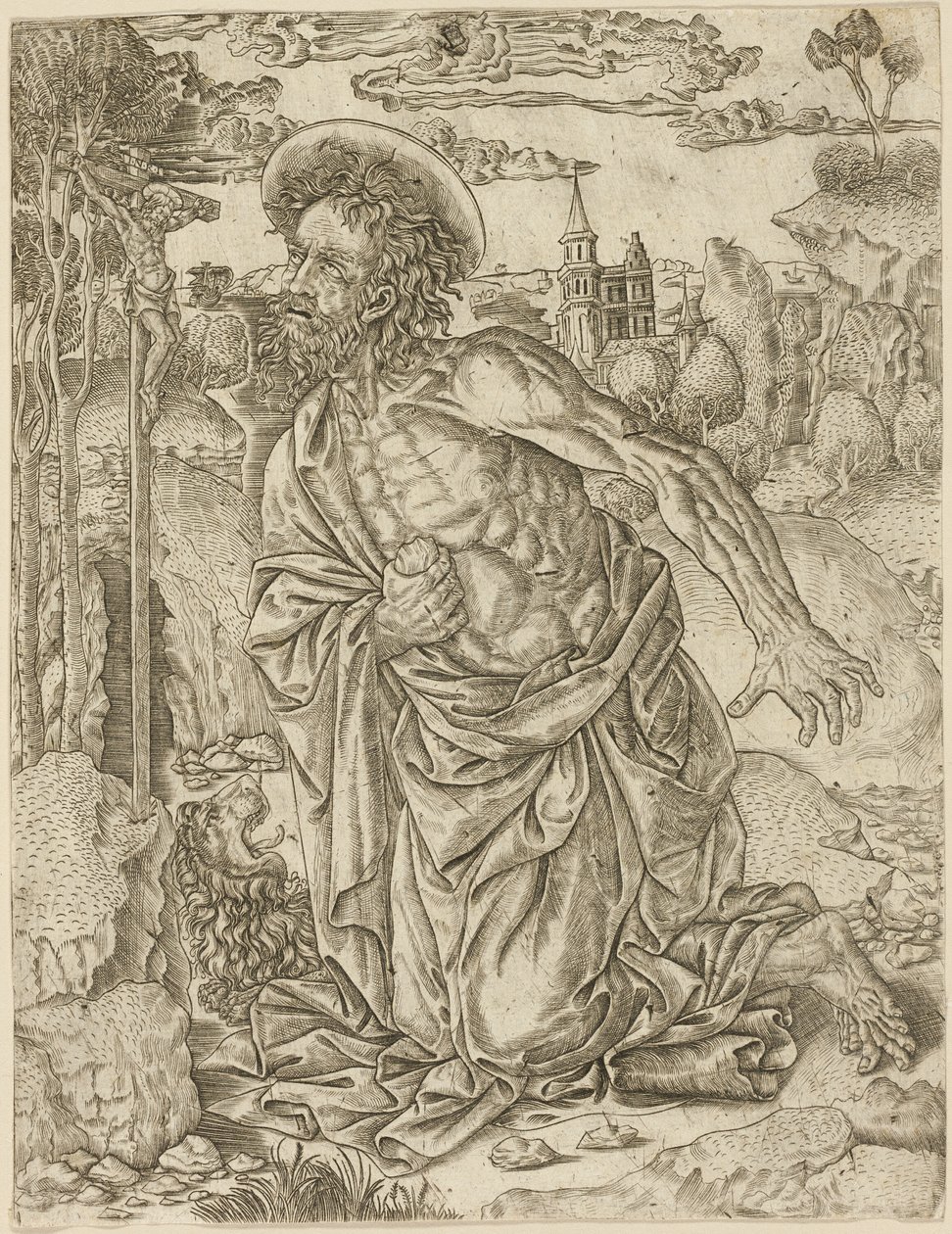 San Jerónimo en penitencia de Unknown artist
