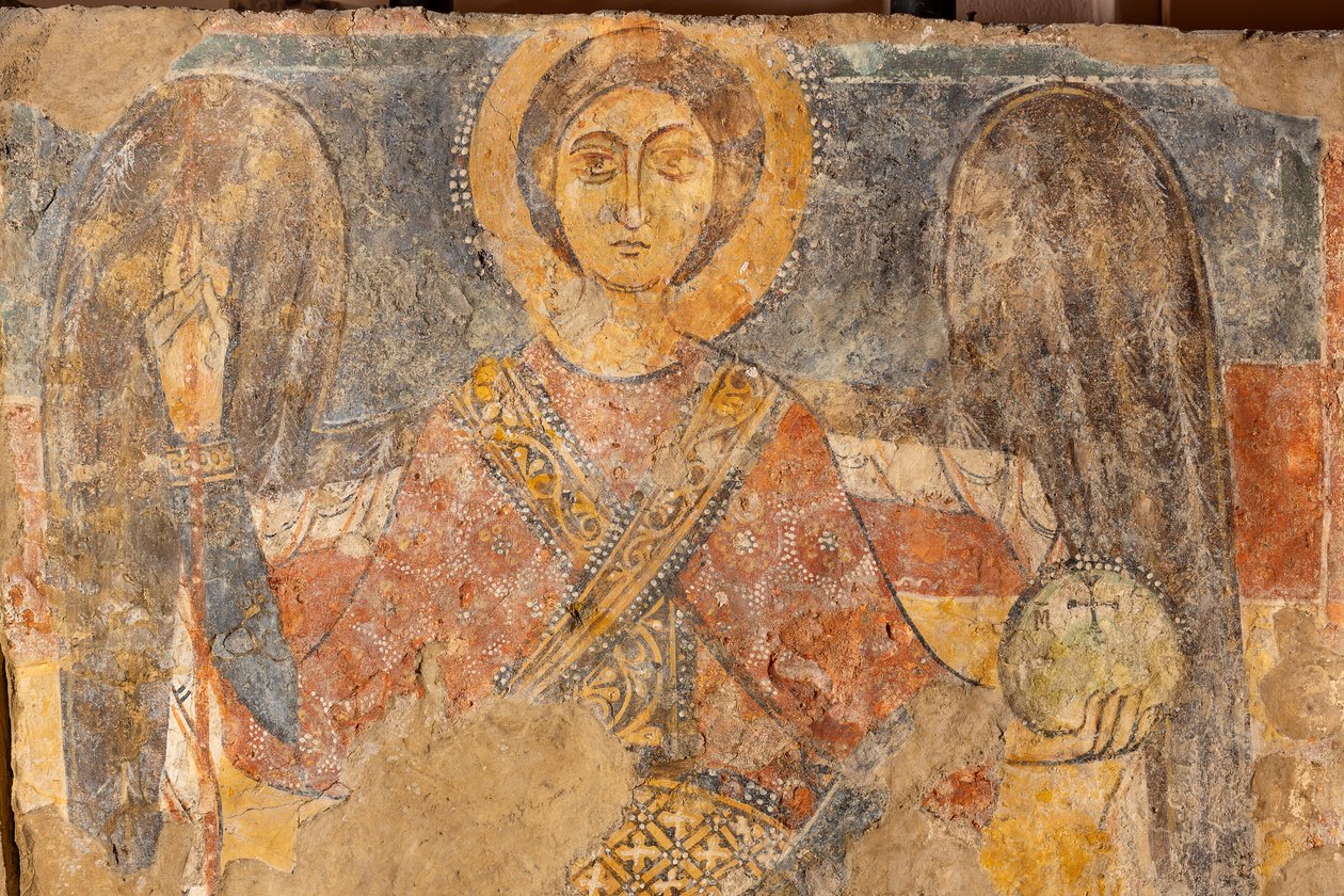 San Miguel Arcángel, detalle de Unknown artist