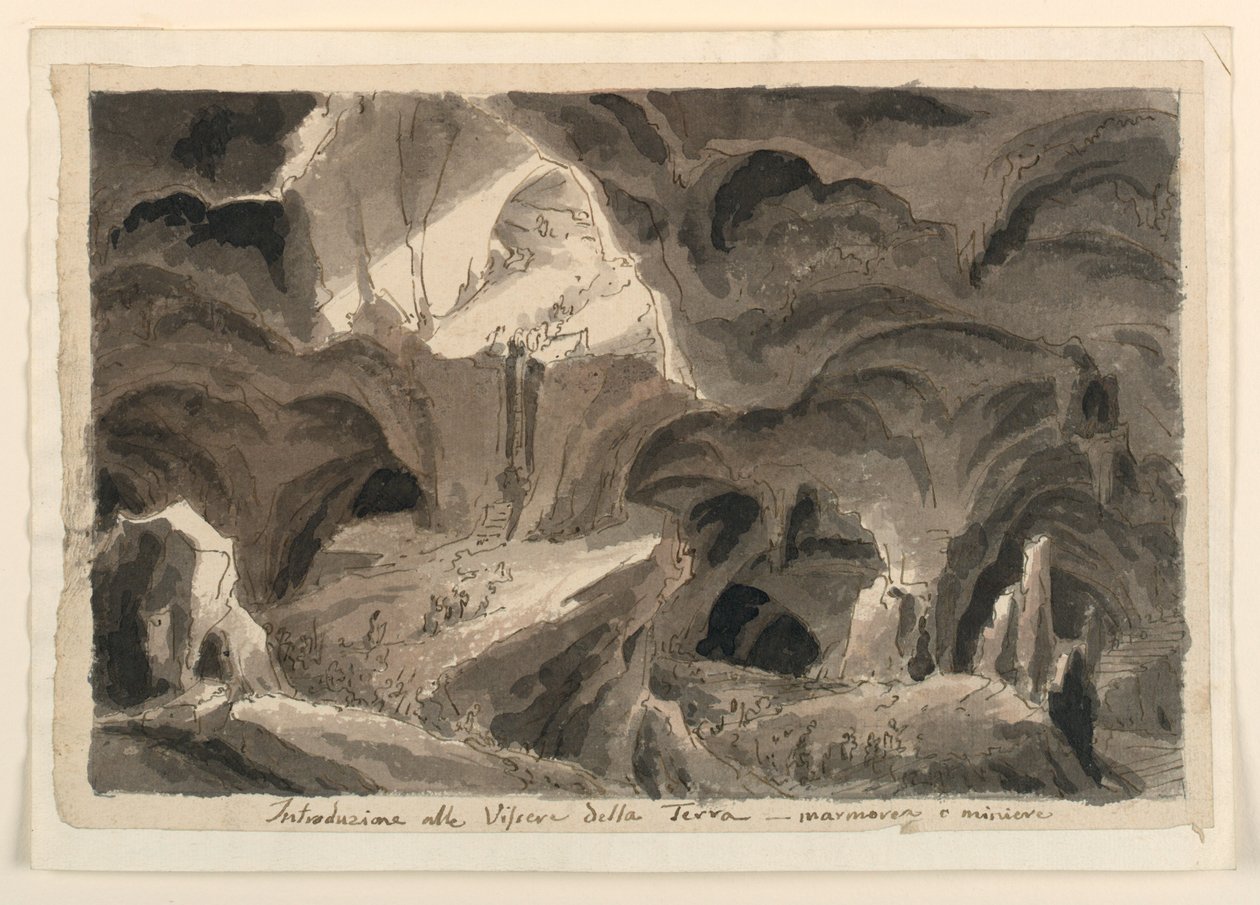 Diseño Escénico, Cuevas de Unknown artist