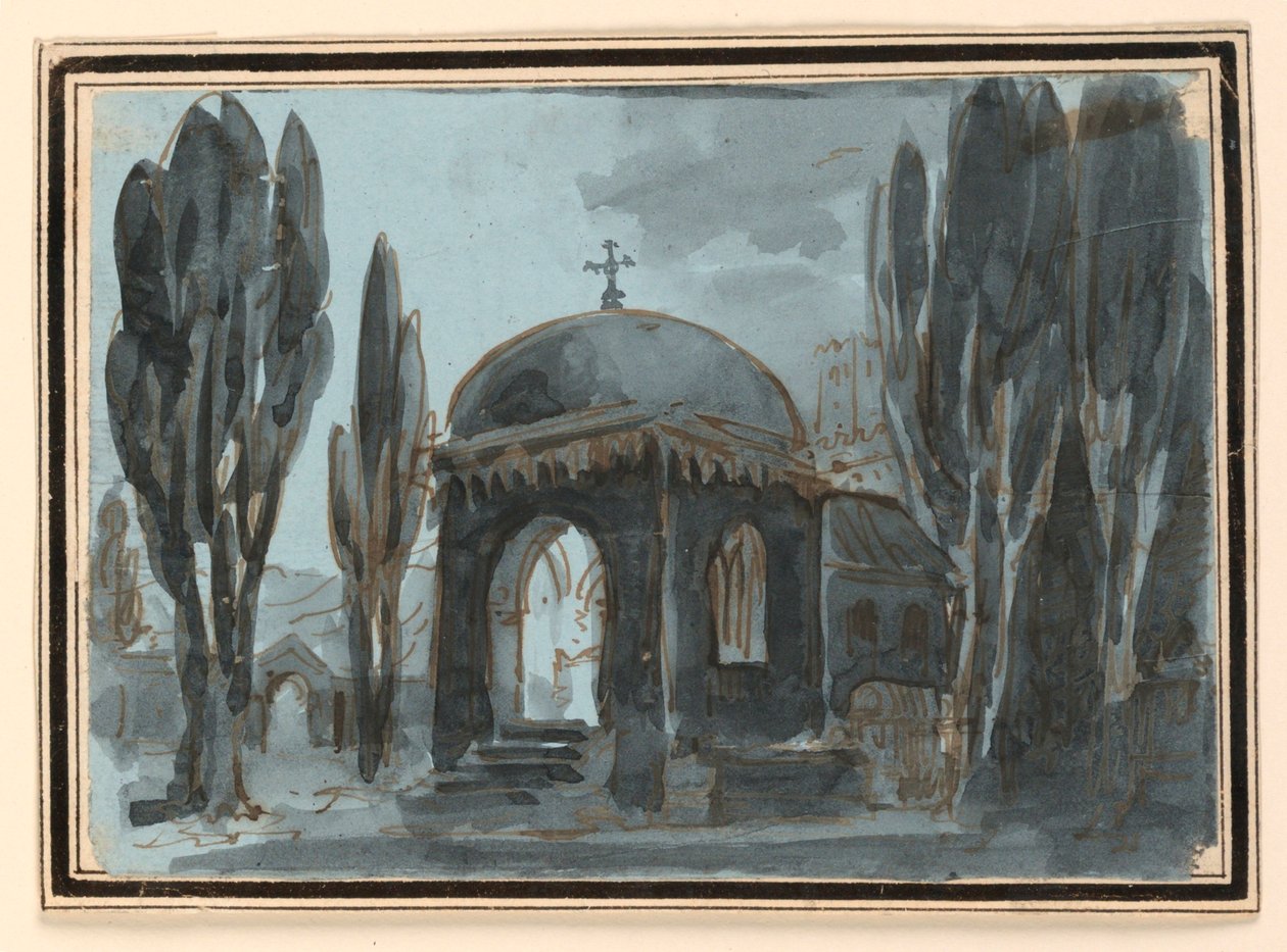 Diseño Escénico, Capilla en el Cementerio de Unknown artist