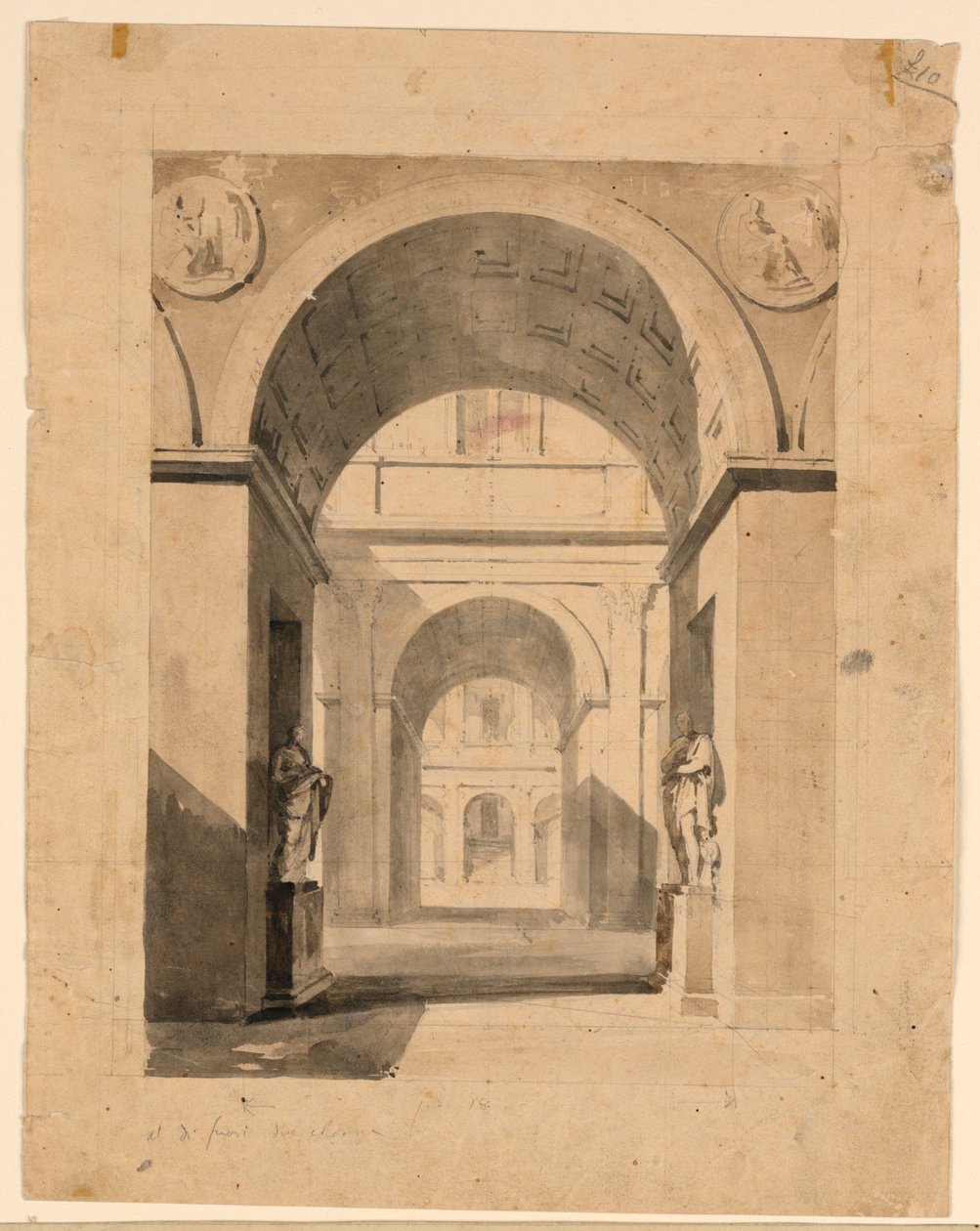 Diseño de Escenario, Cortes del Palacio de Unknown artist