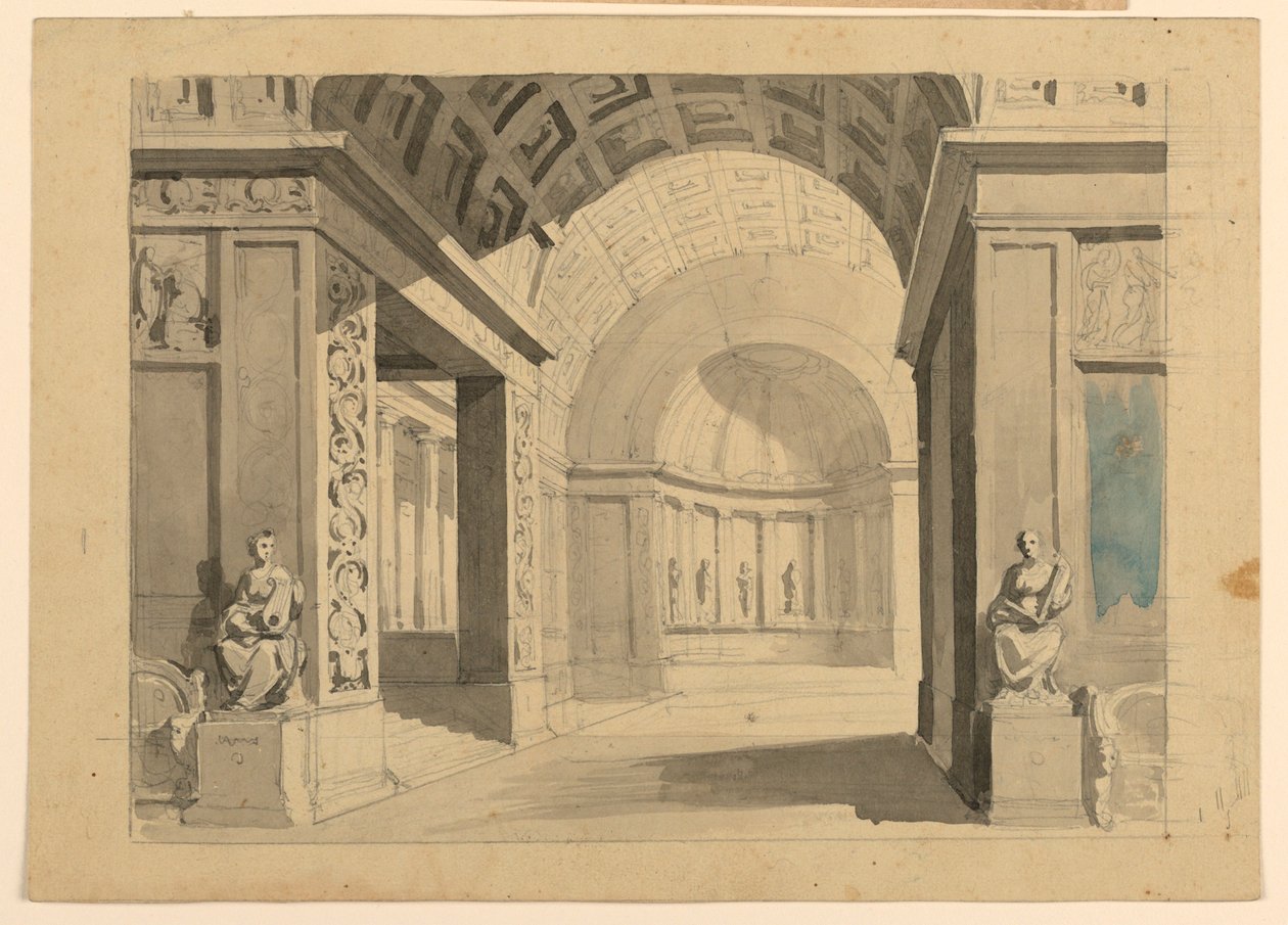 Diseño Escénico, Interior del Palacio de Unknown artist