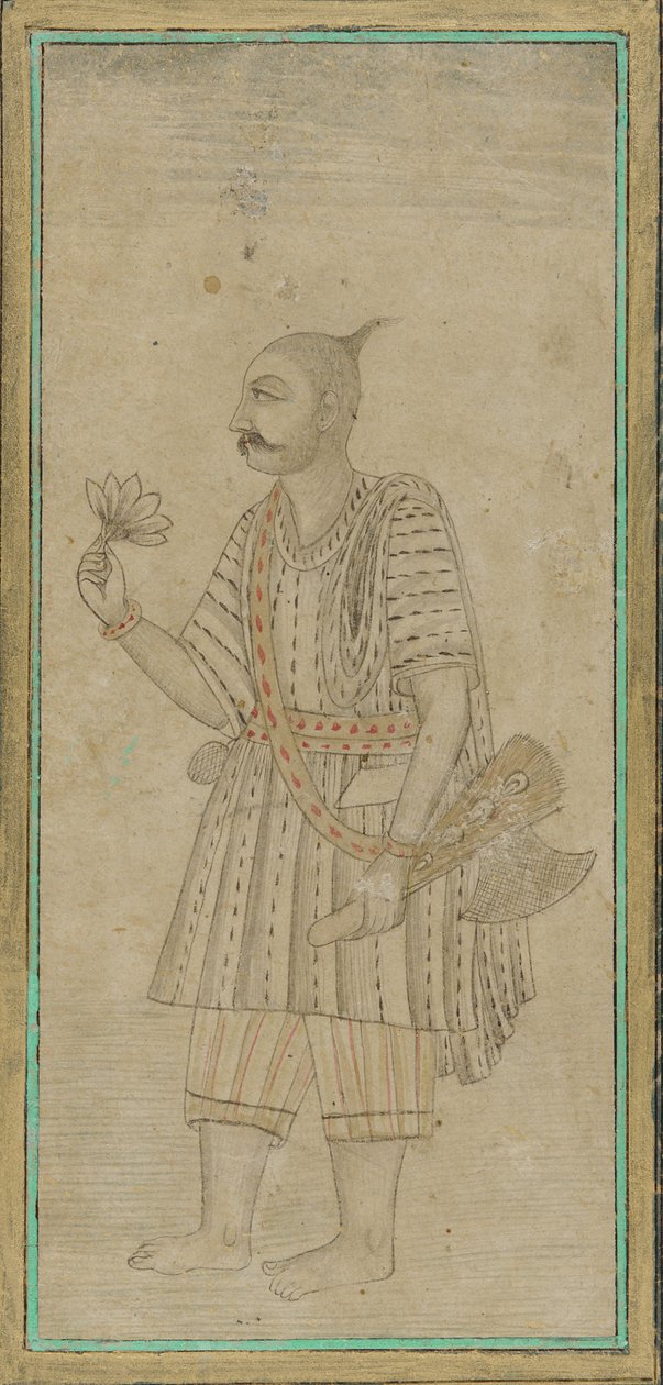 Figura de Pie de un Hombre, un Sadhu de Unknown artist