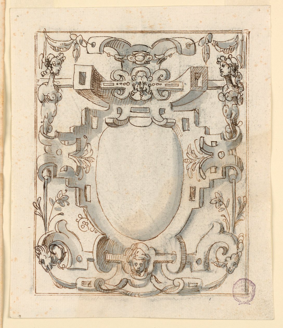 Diseño de ornamentación de Unknown artist