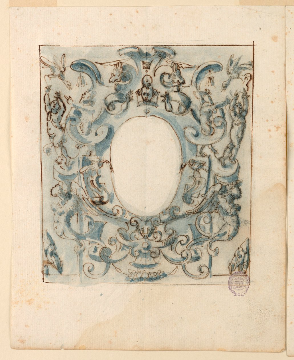 Diseño de ornamentación de Unknown artist