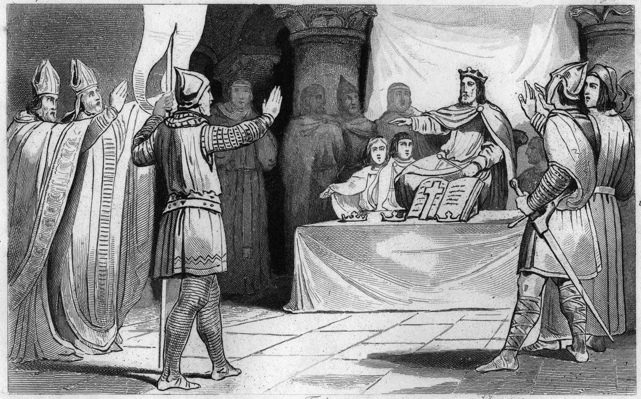 Sucesión de Luis I el Piadoso o el Bonachón, 816: el emperador de Occidente de Unknown artist