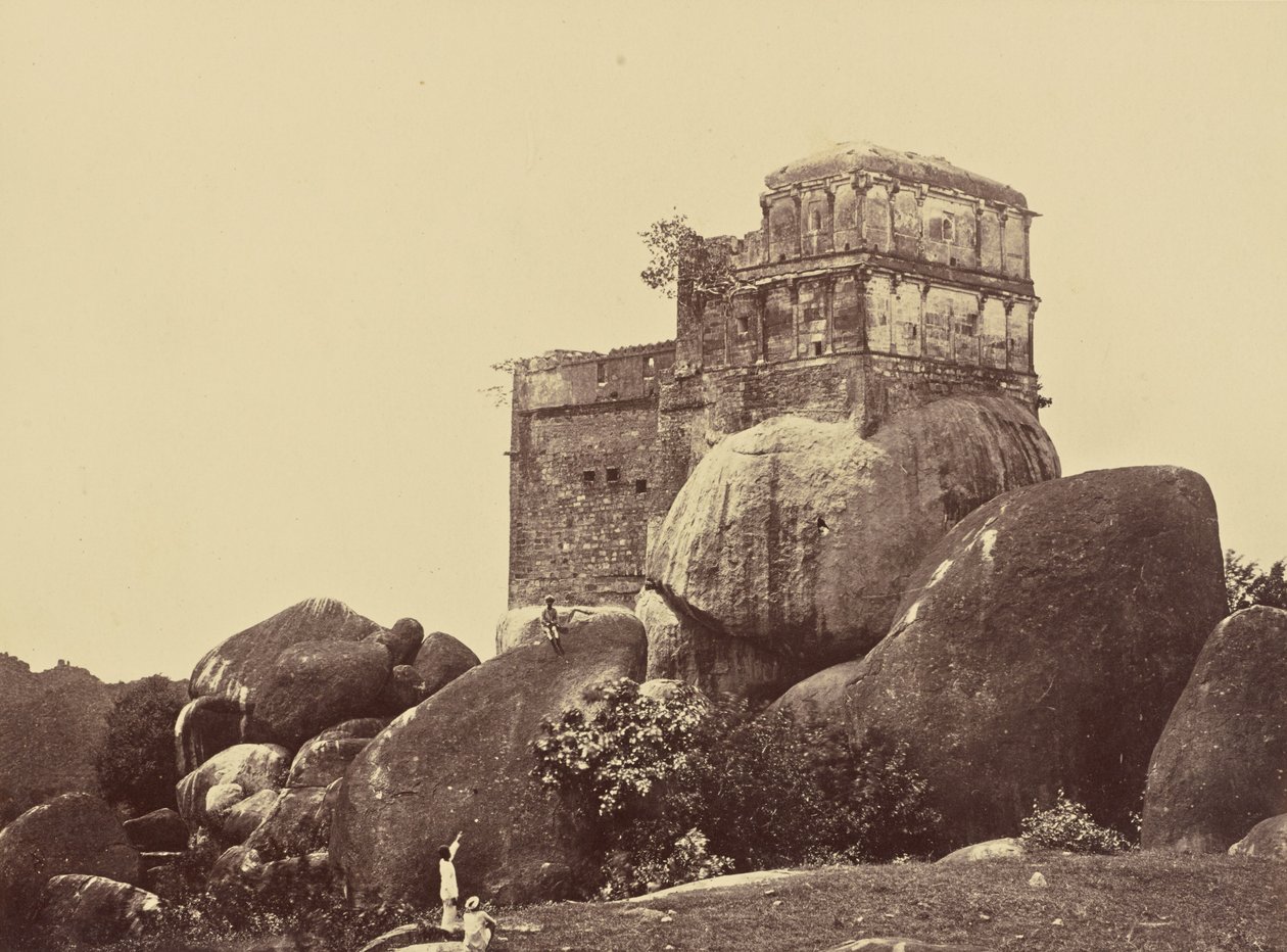 Templo de Mutti Mahal. Jubblepore de Unknown artist