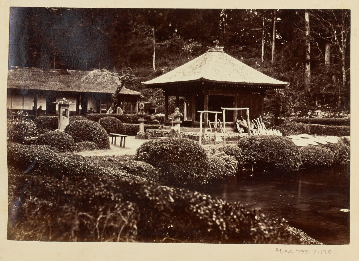 [Jardín del templo] de Unknown artist