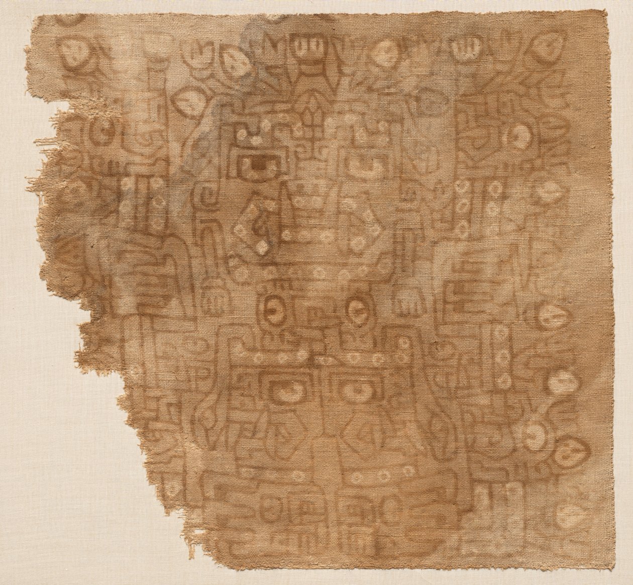 Fragmento de Textil con Diosa del Algodón de Unknown artist
