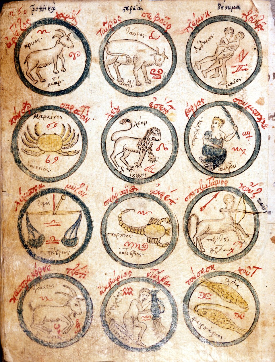 Los 12 signos zodiacales - en 