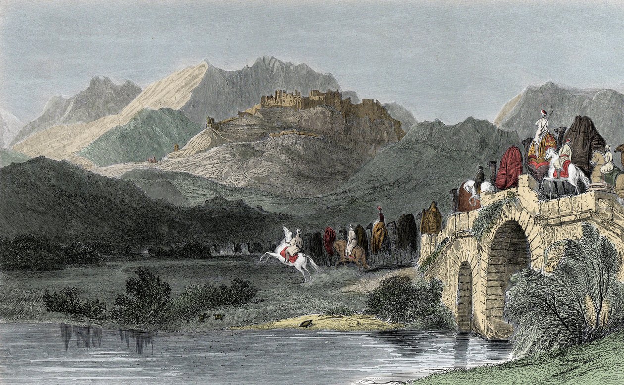 La Acrópolis de Pérgamo - Asia Menor, o Anatolia de Unknown artist