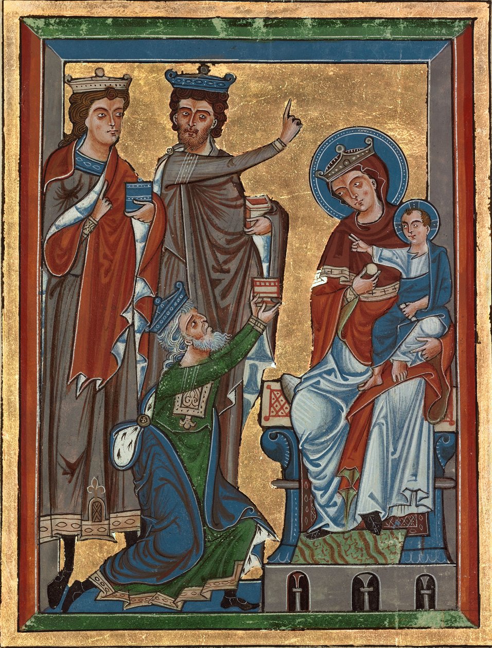 Adoración de los Reyes Magos de Unknown artist