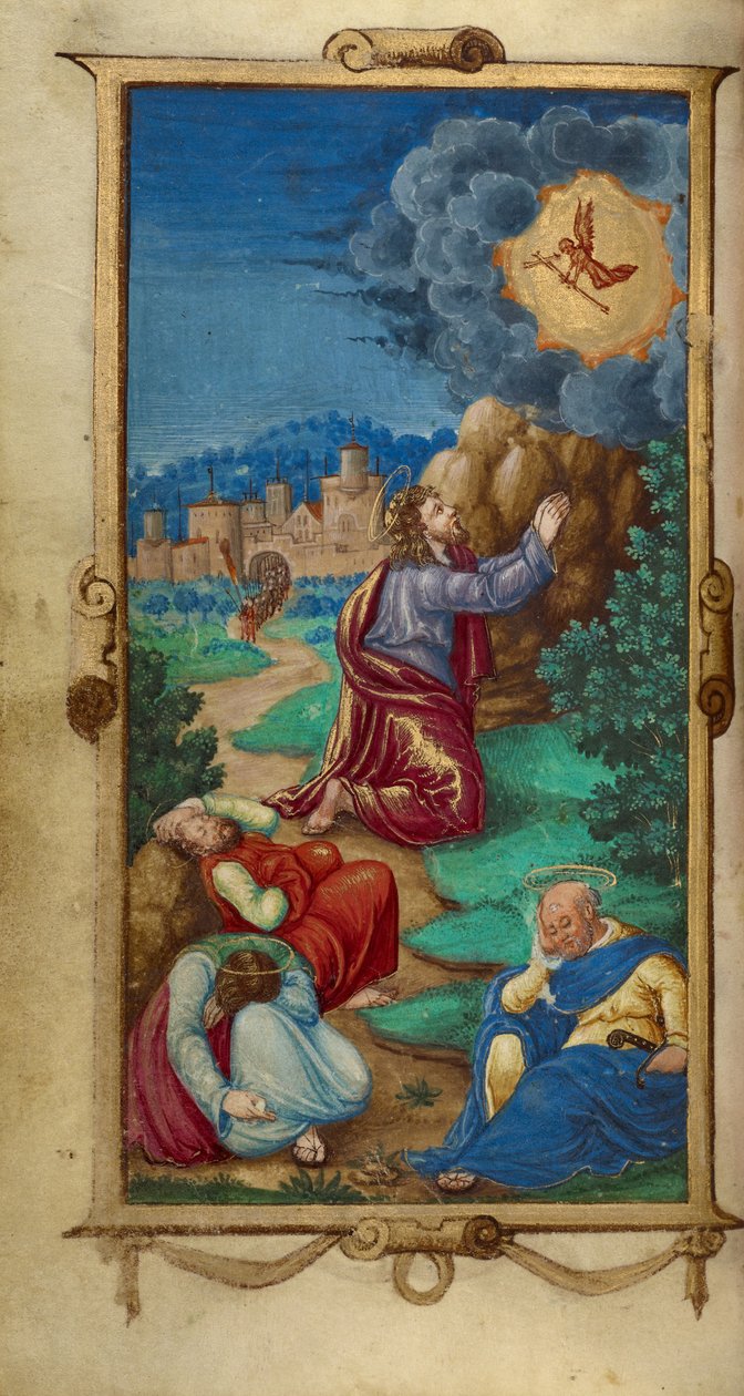 La agonía en el huerto de Unknown artist