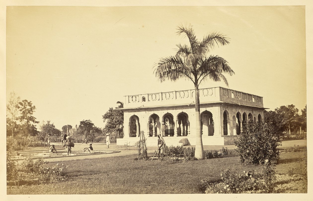 [El Baradari en Wingfield Park, Lucknow] de Unknown artist