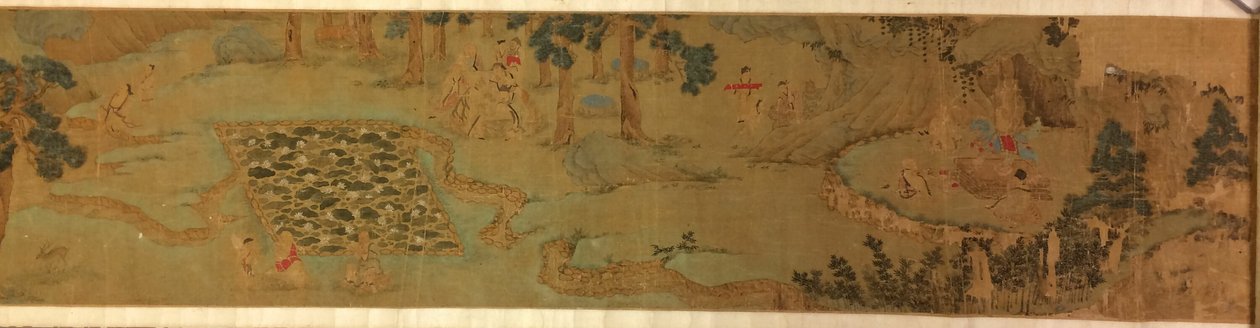 Los dieciocho sabios de la Sociedad del Loto de Unknown artist