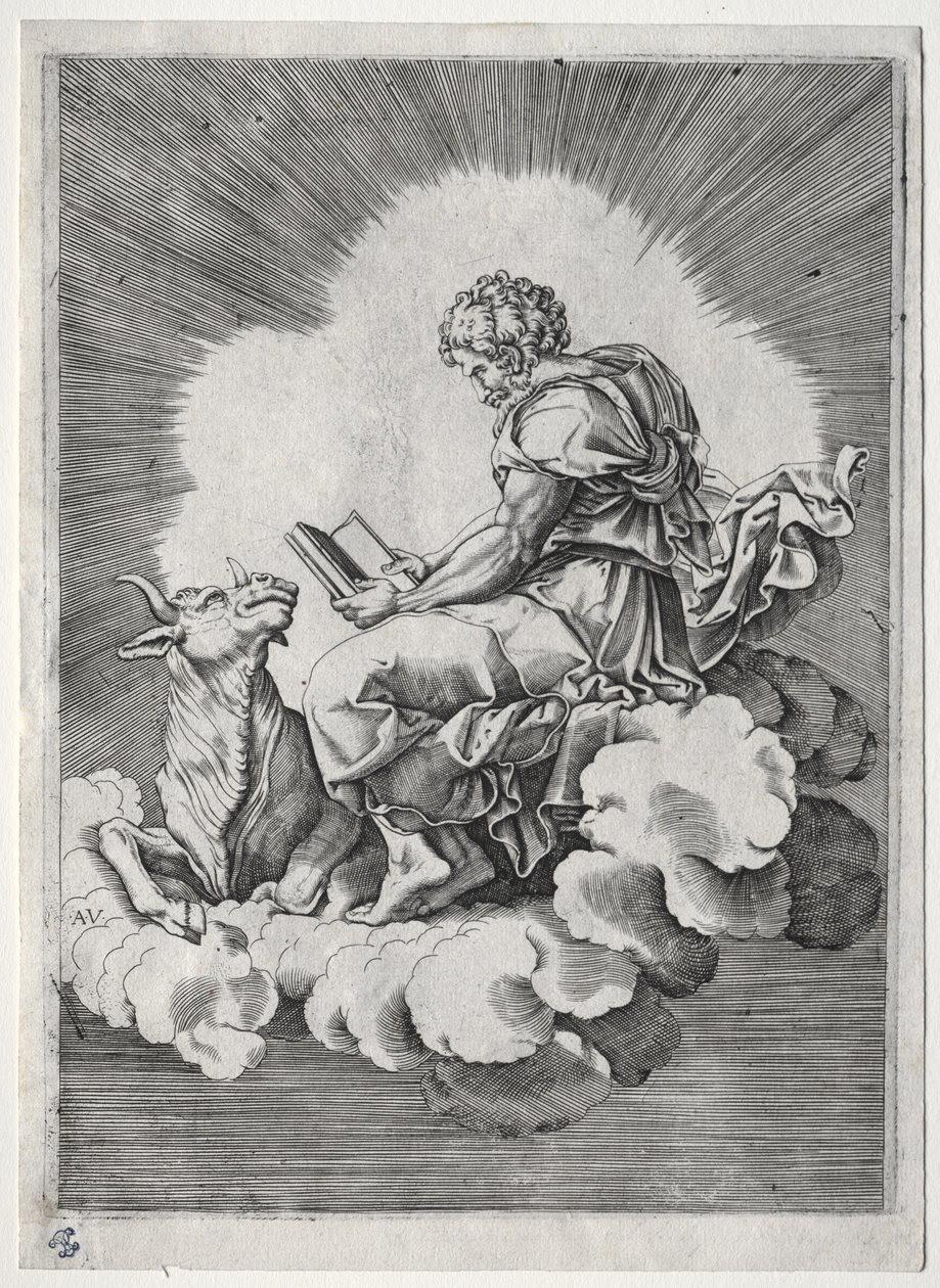 Los cuatro evangelistas de Unknown artist