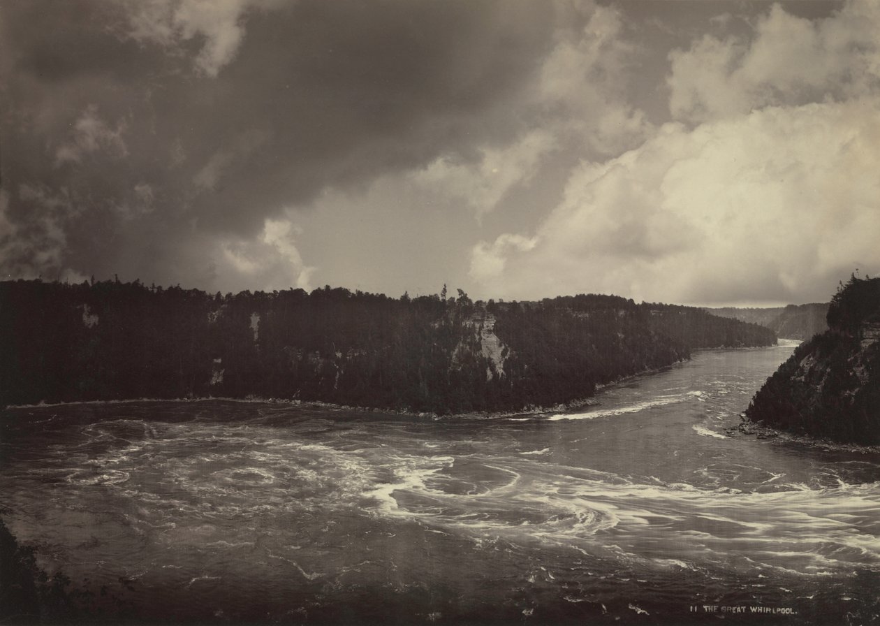 The Great Whirlpool, Niagara de Unknown artist