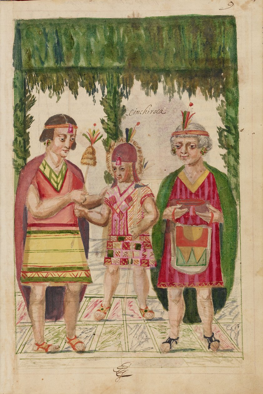 Investidura de Sinchi Roca por Manco Capac de Unknown artist