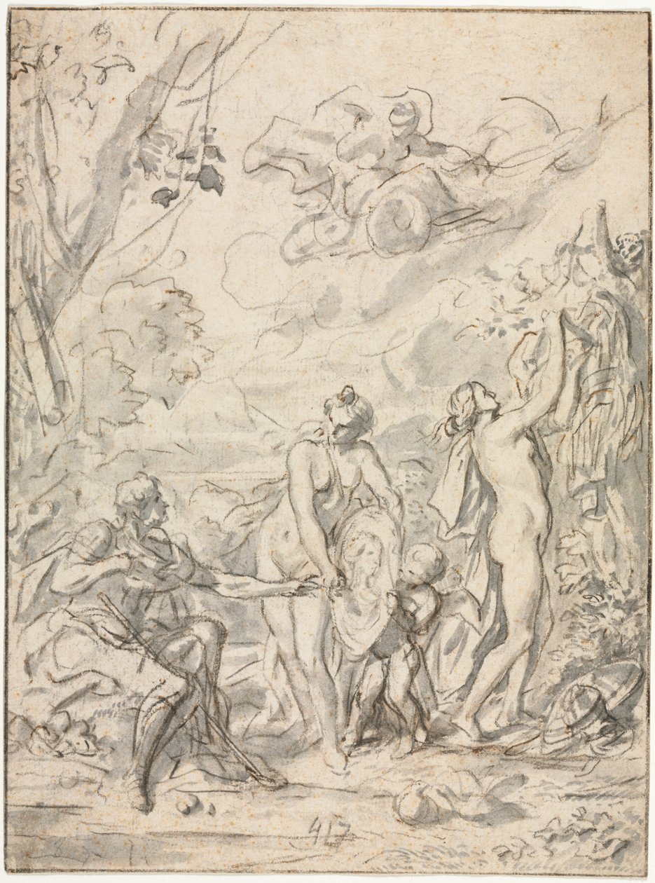 El juicio de Paris de Unknown artist