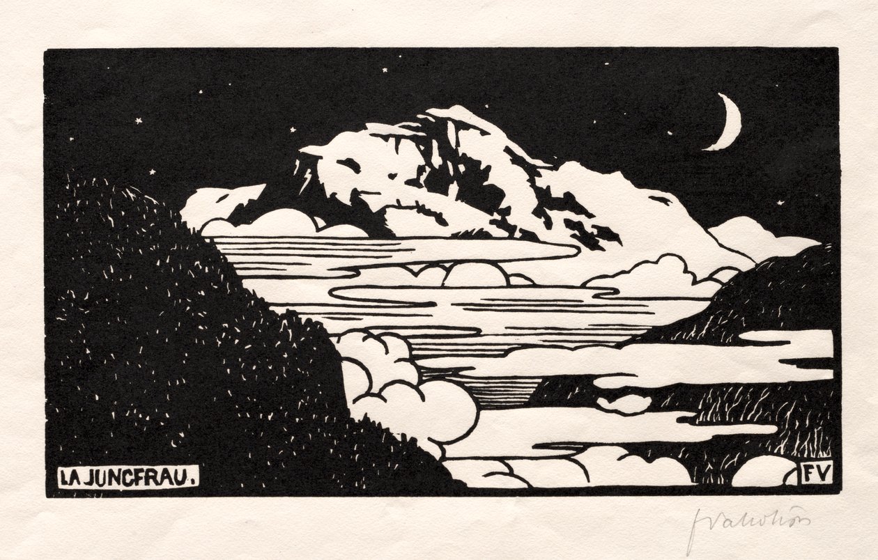 The Jungfrau de Unknown artist
