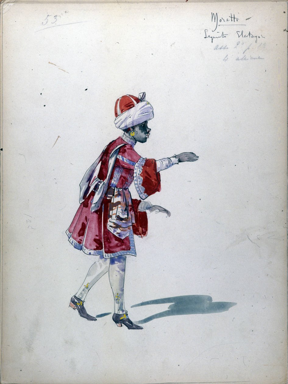 La dama de picas: ópera compuesta en 1890 por Piotr o Petr Ilyich Tchaikovsky (o Tchaikowsky) de Unknown artist