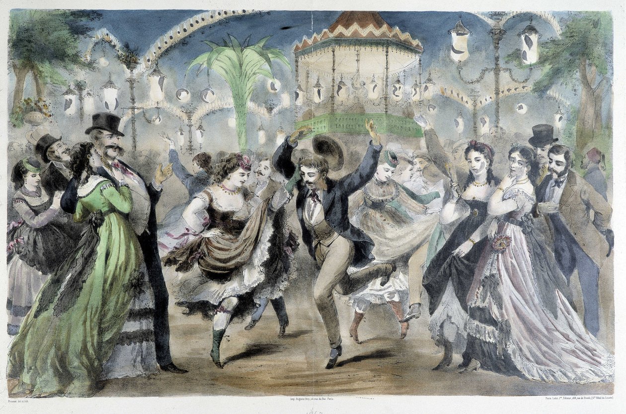 El Baile Mabille de Unknown artist